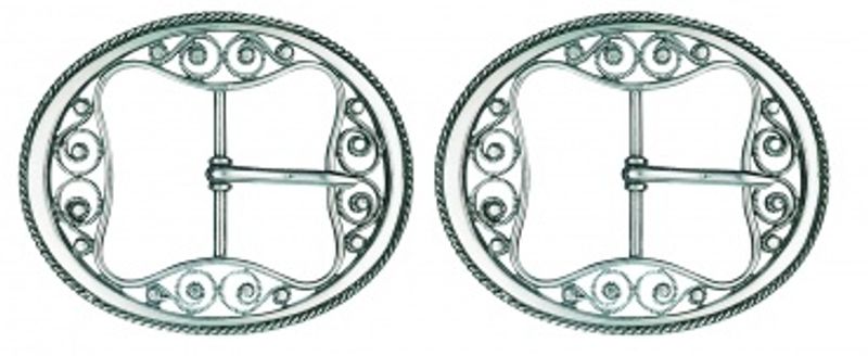 Bunadsølv Skospenner  021 100